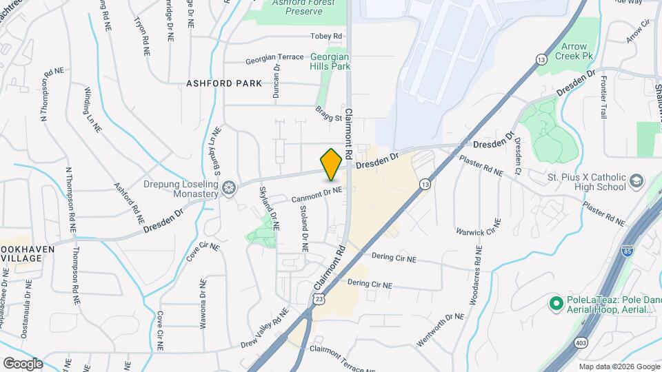 1912 Canmont Dr NE Map and Location Details