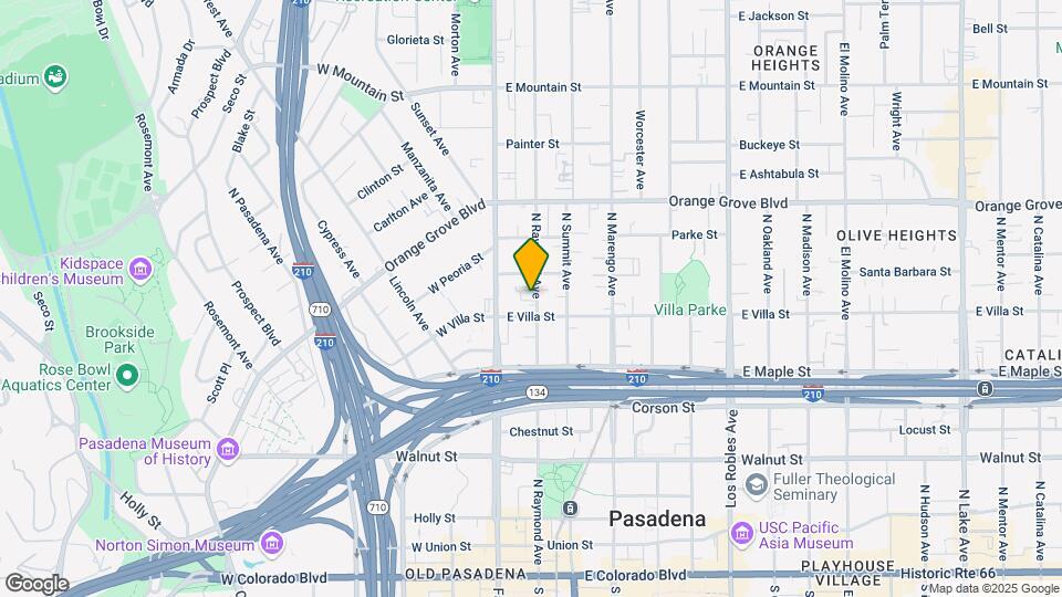 515 N Raymond Ave Map and Location Details