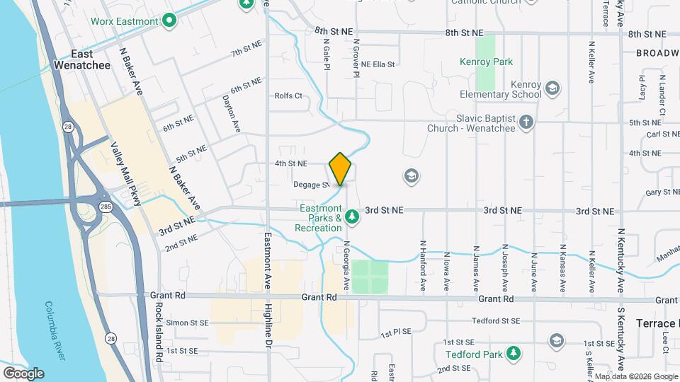 310 N Georgia Ave Map and Location Details