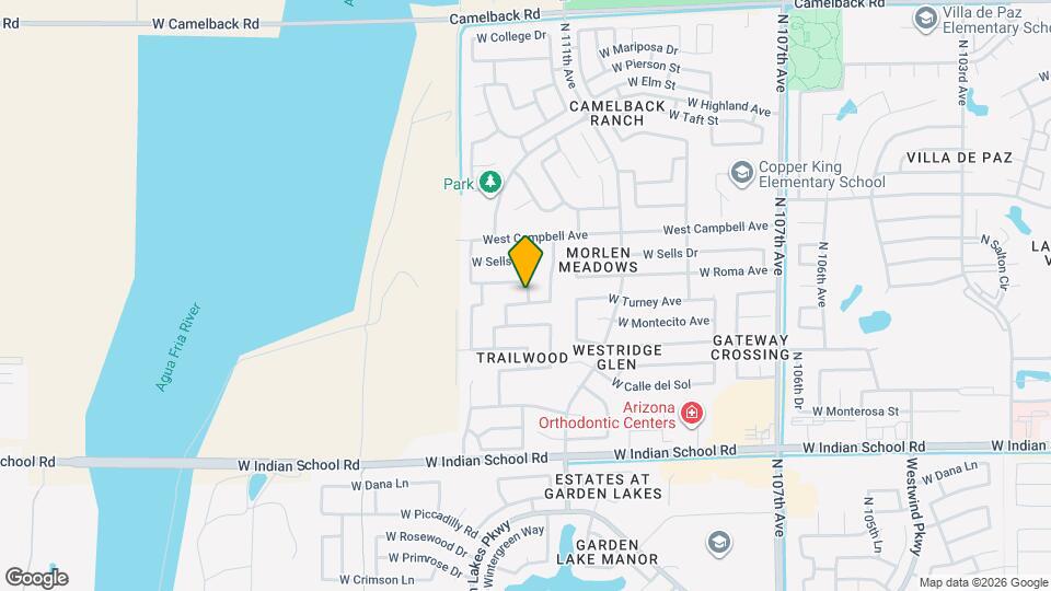 11202 W Turney Ave Map and Location Details