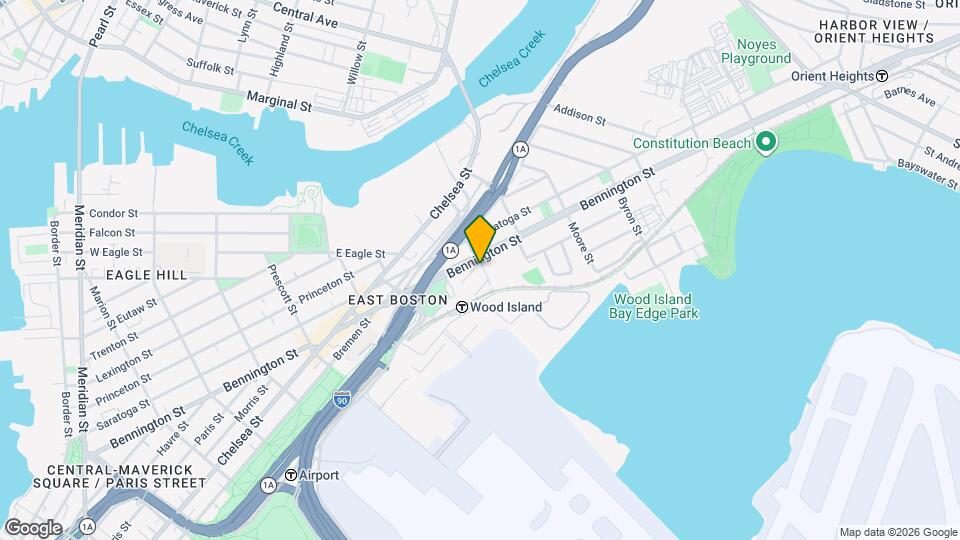 455 Frankfort St Map and Location Details