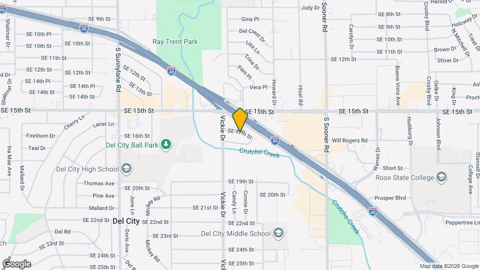 4728 SE 17th St Map and Location Details
