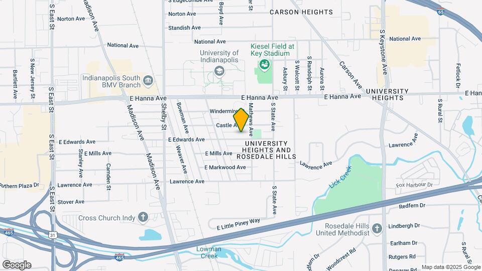 1506 E Edwards Ave Map and Location Details