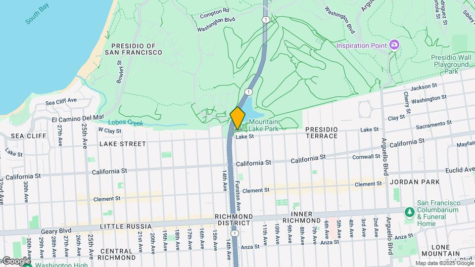 10 Funston Ave Map and Location Details