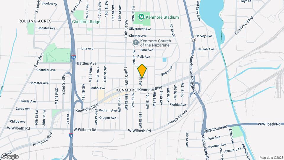 2153 11th St SW Map and Location Details