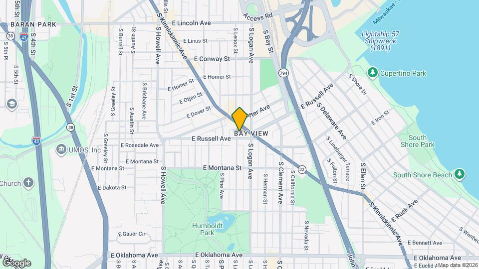2622 S Lenox St Mapa y Detalles de la Ubicación