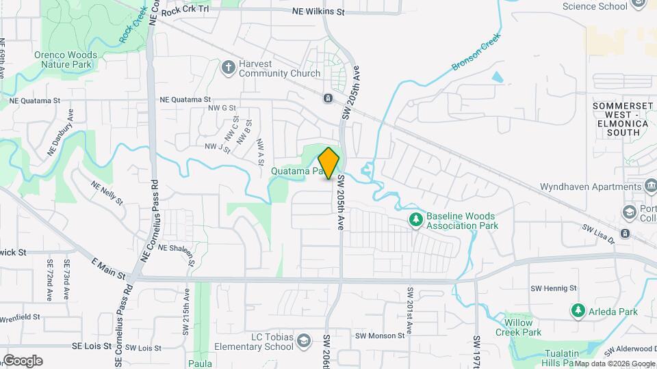 57 SW 206th Ave Map and Location Details