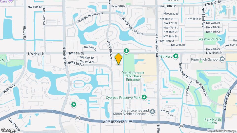 9330 NW 42nd Ct Mapa y Detalles de la Ubicación