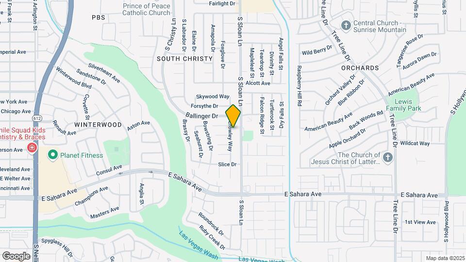 2092 Crowley Way Map and Location Details