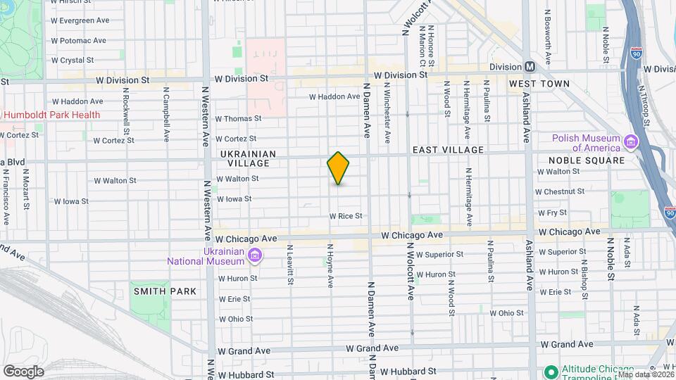 2046 W Iowa St, Unit 6H Map and Location Details