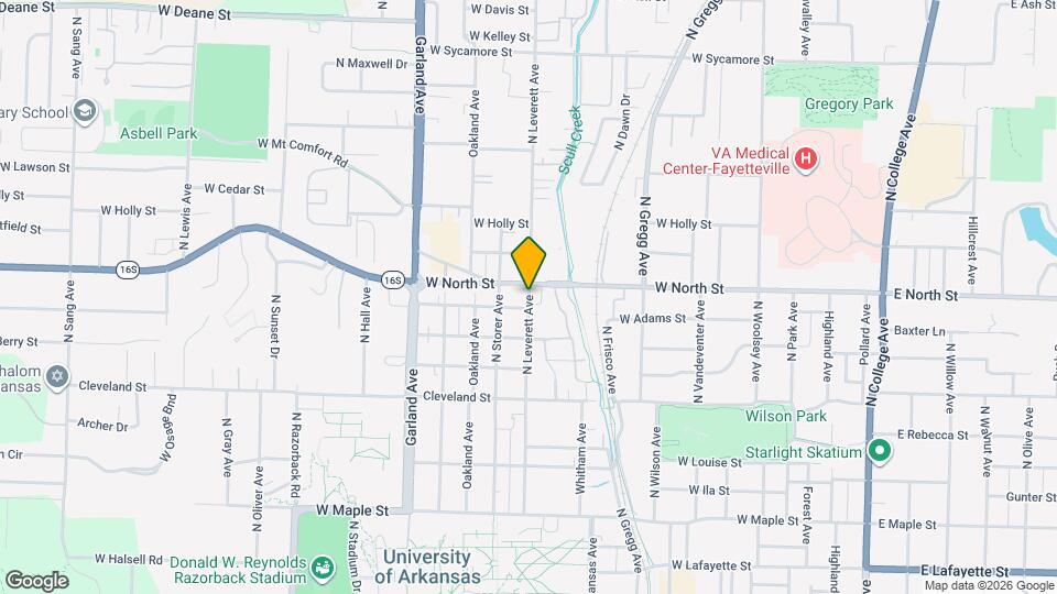 1047 N Leverett Ave Map and Location Details