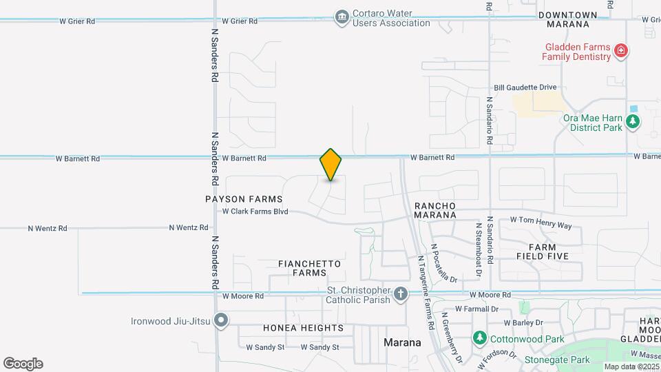 13117 N Serenity Vly Dr Mapa y Detalles de la Ubicación