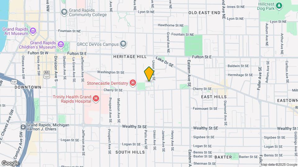 The Oakwood Mapa y Detalles de la Ubicación