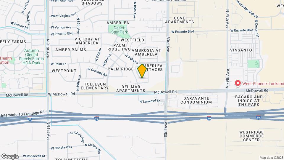 8425 W Coronado Rd Map and Location Details