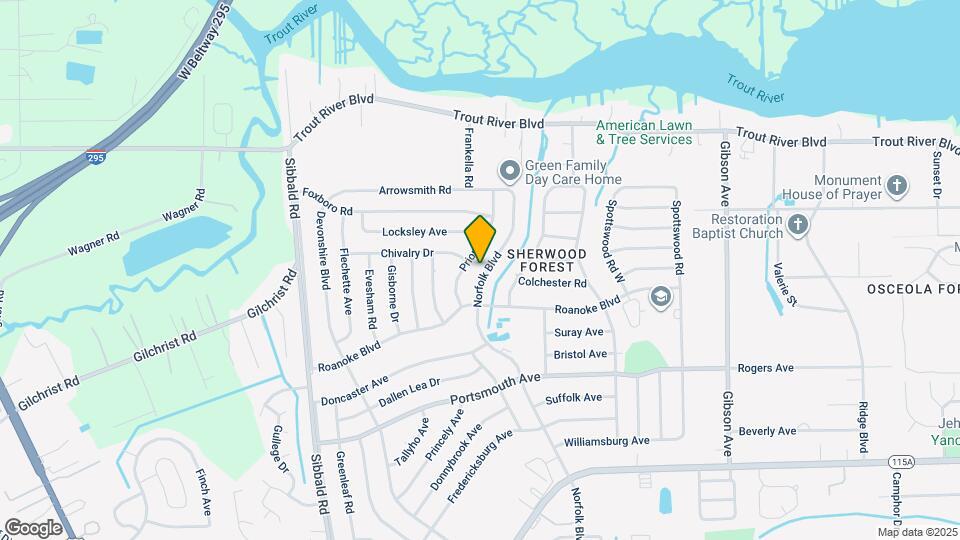 9558 Norfolk Blvd Map and Location Details