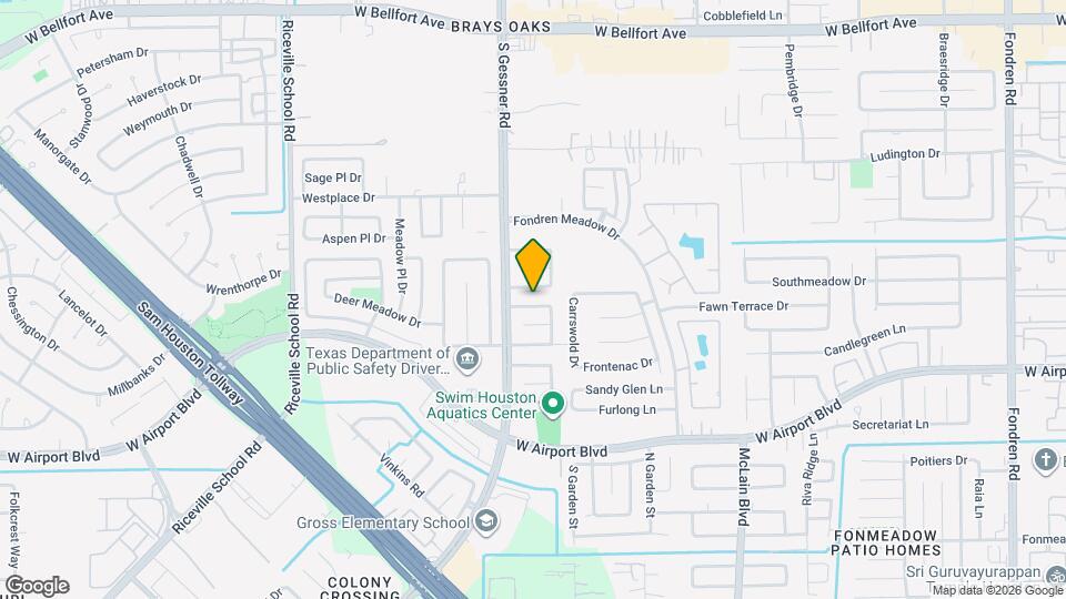 8514 Fawn Terrace Dr Map and Location Details