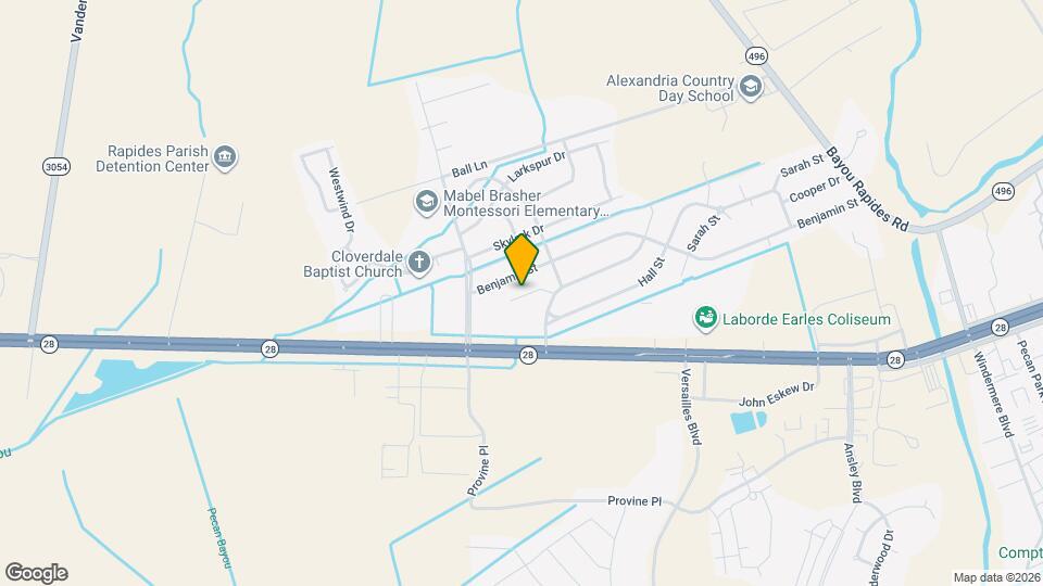 5930 Orleans Pl Map and Location Details