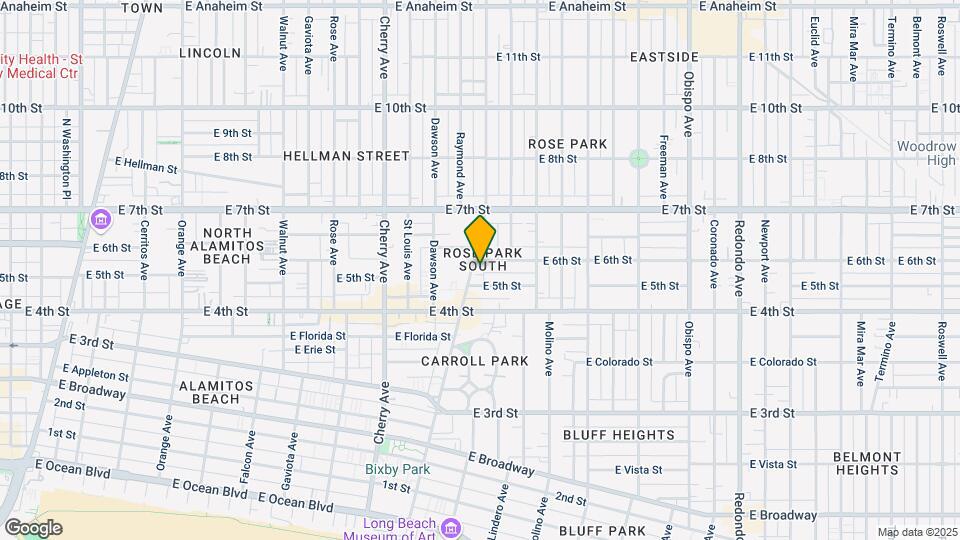 530 Junipero Ave Map and Location Details