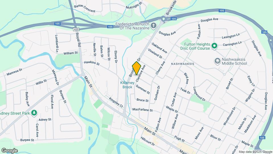 113 Clarence Ave Map and Location Details