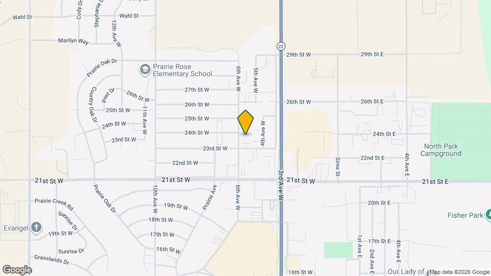 Frontier Apartments Mapa y Detalles de la Ubicación