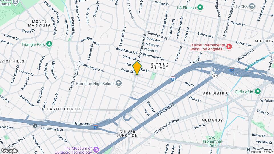8960 Hargis St Mapa y Detalles de la Ubicación
