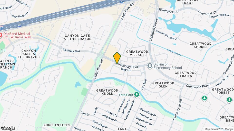 6719 Shady Ln Map and Location Details