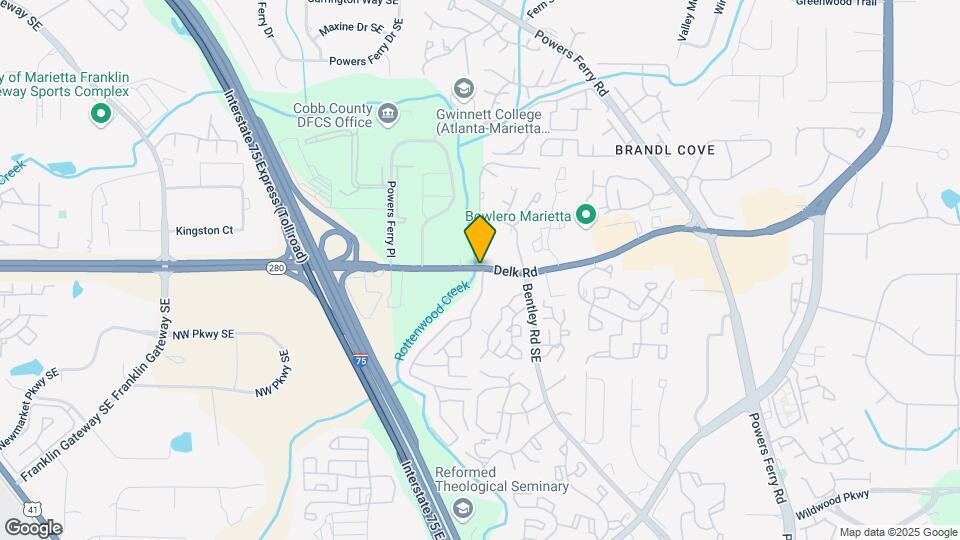 Stonemill of East Cobb Apt Map and Location Details
