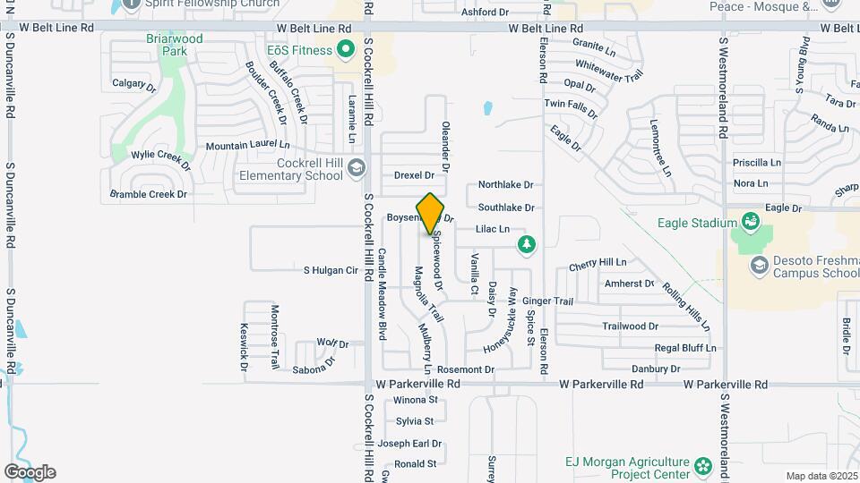 521 Spicewood Dr Map and Location Details