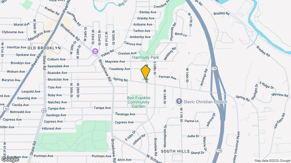 1702 Spring Rd Mapa y Detalles de la Ubicación