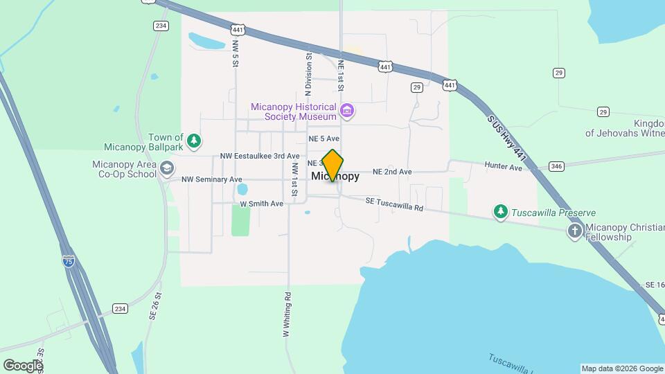 112 NE 1st St Map and Location Details