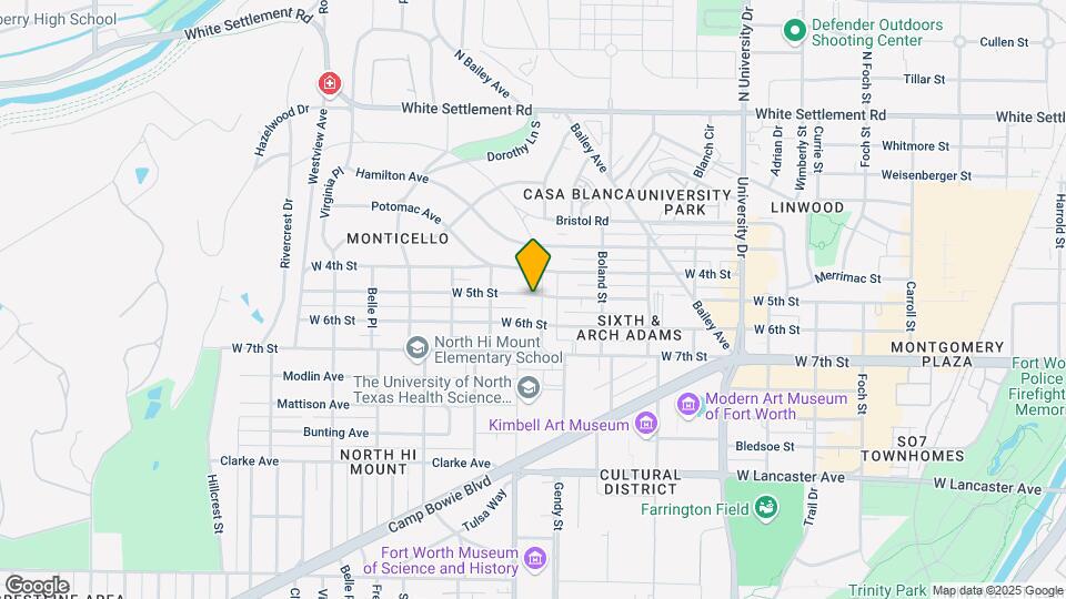 600 Monticello Dr-Unit -2 Map and Location Details