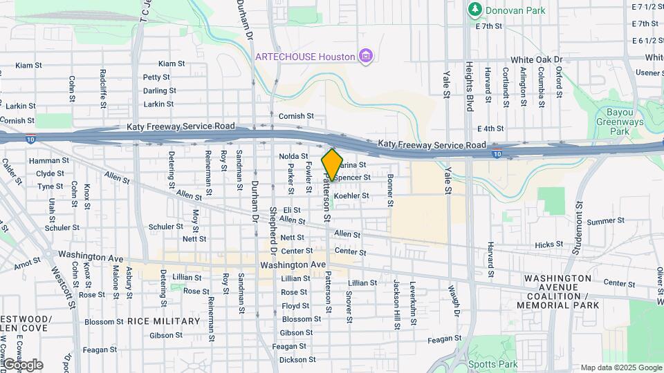 4421 Eigel St Map and Location Details