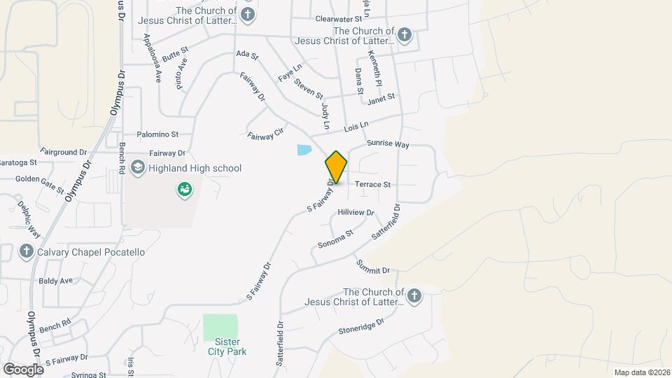 2650 S Fairway Dr Mapa y Detalles de la Ubicación