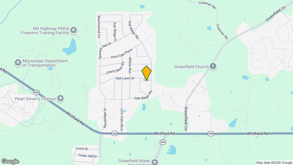 102 Red Oak Cove Map and Location Details