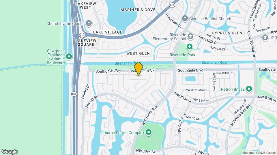 10207 NW 82nd St Map and Location Details