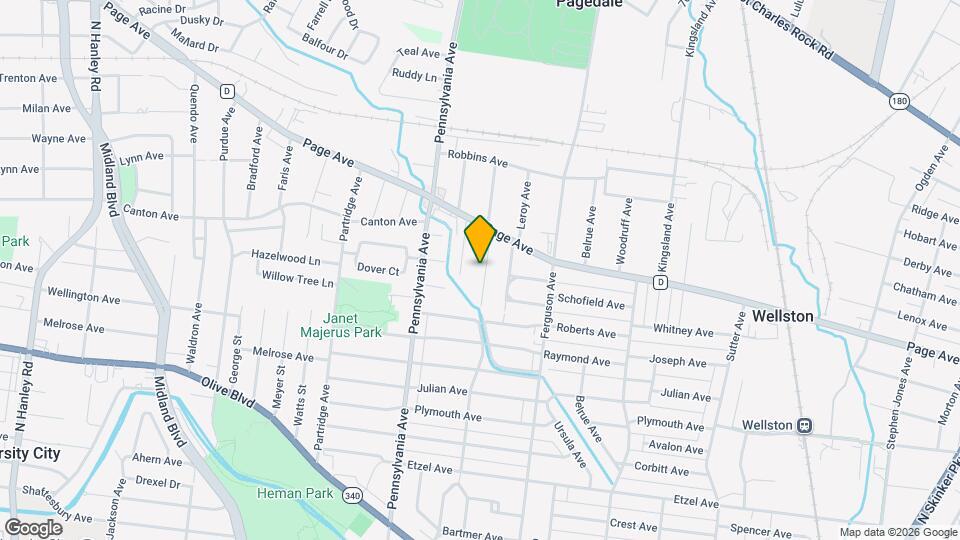 1279 Purcell Ave Map and Location Details