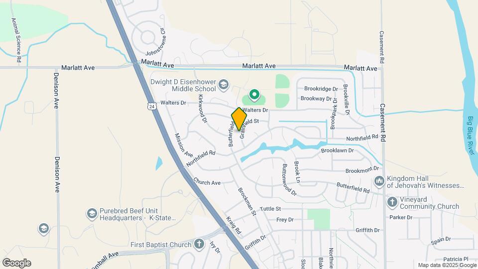 616 Grainfield St Map and Location Details