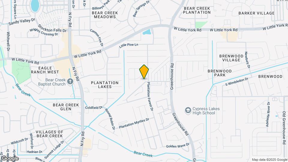 19410 Plantation Cove Ln Map and Location Details