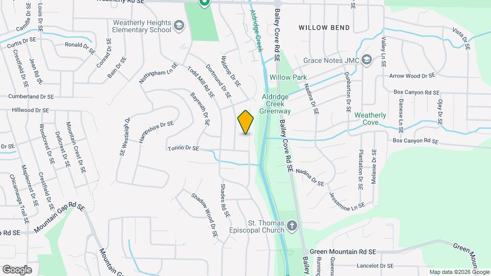 9727 Wallwood Dr SE Map and Location Details