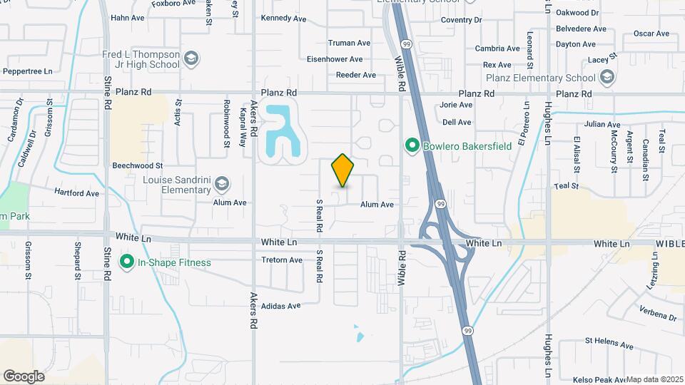 3805 Sweet Water St Map and Location Details