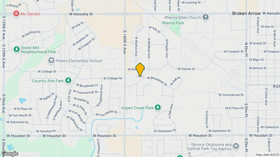 2018 W College St Map and Location Details