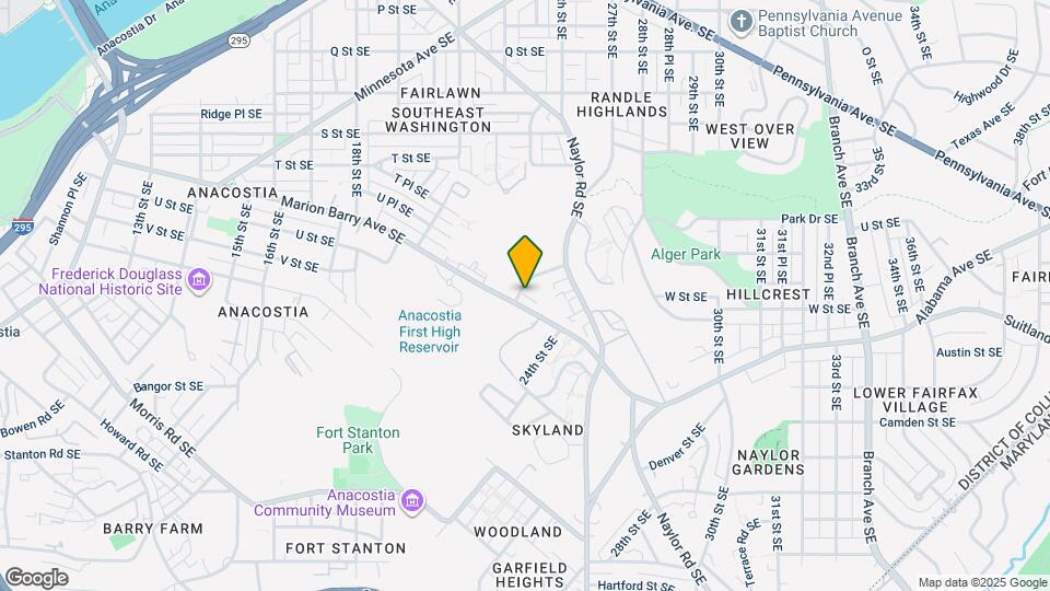 2400 Marion Barry Ave SE Map and Location Details