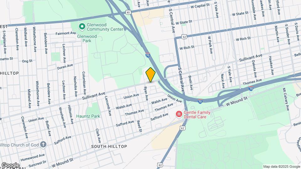 1565 Sullivant Ave Mapa y Detalles de la Ubicación