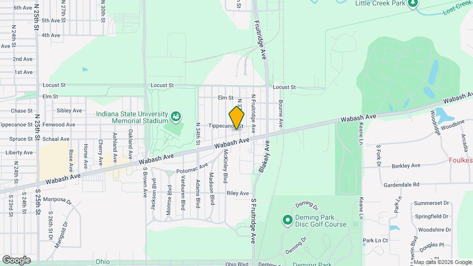 10 N 37th St Map and Location Details