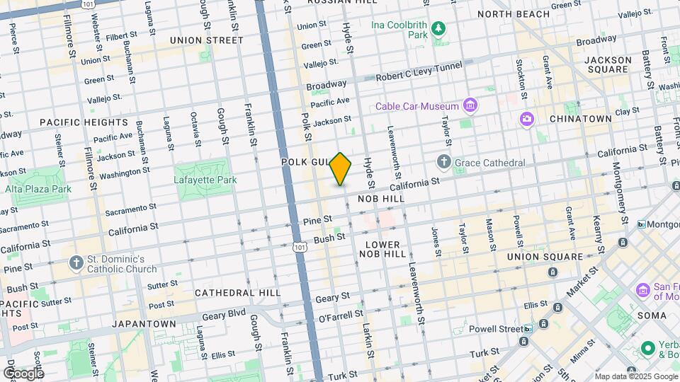 1512 California St Map and Location Details