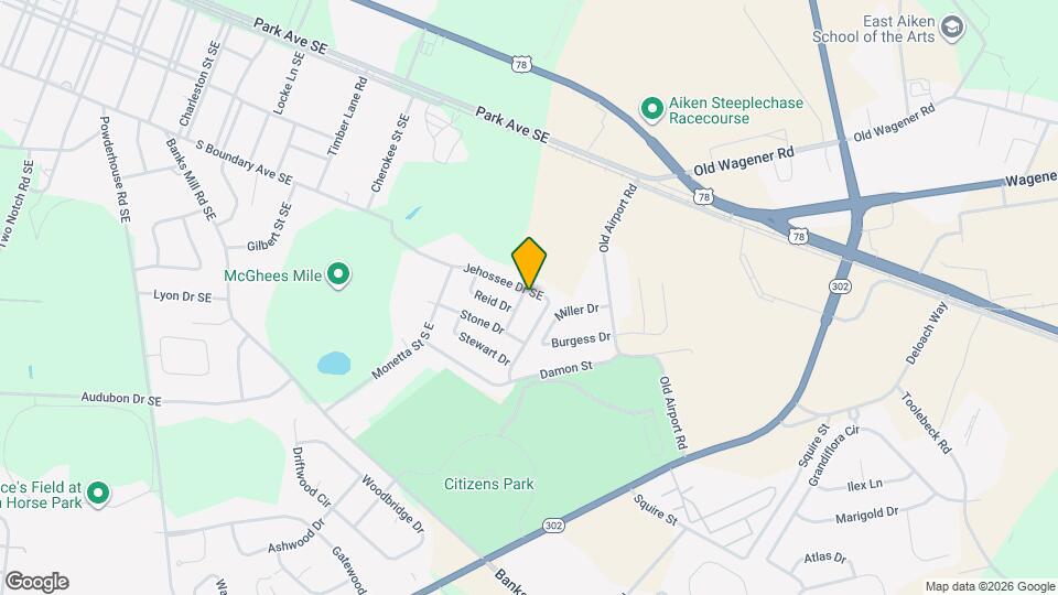 301 Jehossee Dr SE Map and Location Details