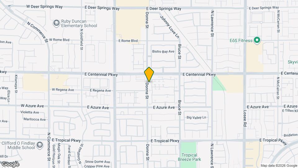 6341 Blushing Willow St Map and Location Details