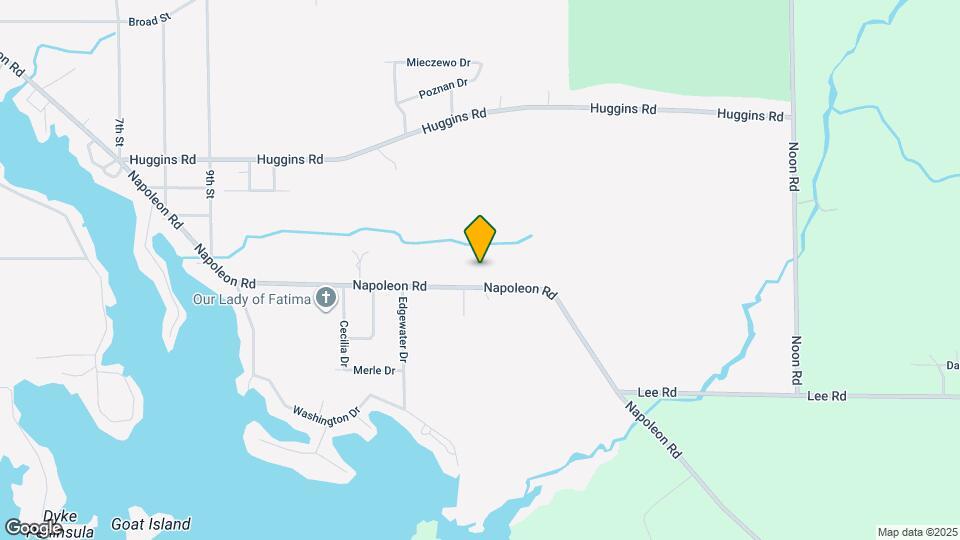1128 Napoleon Rd Map and Location Details