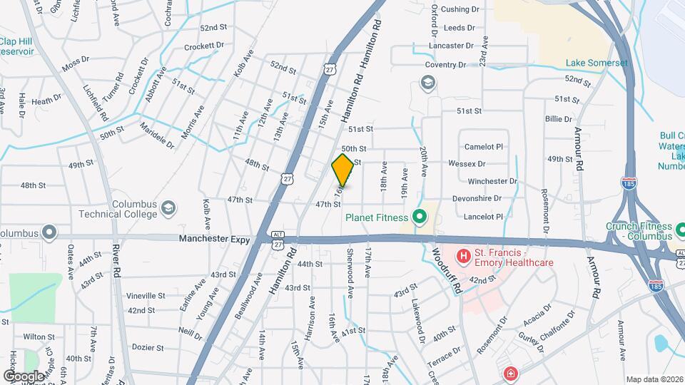 4712 Sherwood Ave Map and Location Details