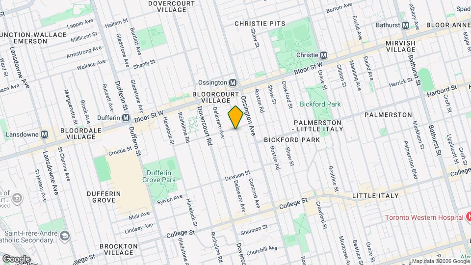 194 Concord Ave Map and Location Details